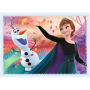 Set puzzle 4 in 1 Trefl Disney Frozen 2, In padurea magica, 1x35 piese, 1x48 piese, 1x54 piese, 1x70 piese