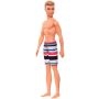 Papusa Barbie by Mattel Fashion and Beauty Ken la plaja GHW43