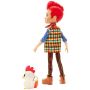 Papusa Enchantimals by Mattel Redward Rooster cu figurina Cluck
