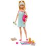 Set Barbie by Mattel Wellness and Fitness papusa cu figurina si accesorii GJG55