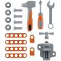 Masa de lucru 3 in 1 Smoby Black & Decker Bricolo Devil Workmate cu 19 accesorii