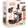 Masa de lucru 3 in 1 Smoby Black & Decker Bricolo Devil Workmate cu 19 accesorii