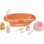 Set de baie pentru papusa Smoby Baby Nurse Bath cu 8 accesorii