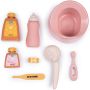 Set de baie pentru papusa Smoby Baby Nurse Bath cu 8 accesorii