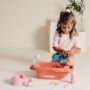 Set de baie pentru papusa Smoby Baby Nurse Bath cu 8 accesorii