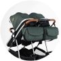 Carucior gemeni Chipolino Duo Smart 3 in 1 basil