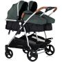 Carucior gemeni Chipolino Duo Smart 3 in 1 basil