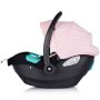 Carucior gemeni Chipolino Duo Smart 3 in 1 pink marshmallow