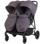 Carucior gemeni Chipolino Top Stars anthracite