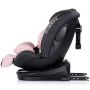 Scaun auto Chipolino Hypnotic I-Size 40-150 cm cu sistem Isofix si sezut rotativ pink marshmallow