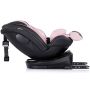 Scaun auto Chipolino Hypnotic I-Size 40-150 cm cu sistem Isofix si sezut rotativ pink marshmallow