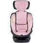 Scaun auto Chipolino Hypnotic I-Size 40-150 cm cu sistem Isofix si sezut rotativ pink marshmallow