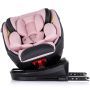 Scaun auto Chipolino Hypnotic I-Size 40-150 cm cu sistem Isofix si sezut rotativ pink marshmallow