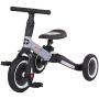 Tricicleta si bicicleta Chipolino Smarty 2 in 1 grey