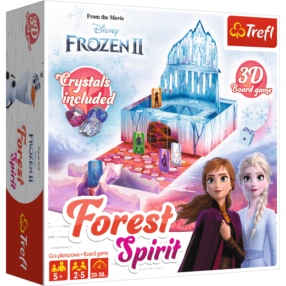 Joc Trefl Disney Frozen 2, Spiritul padurii cu accesorii Jocuri de societate