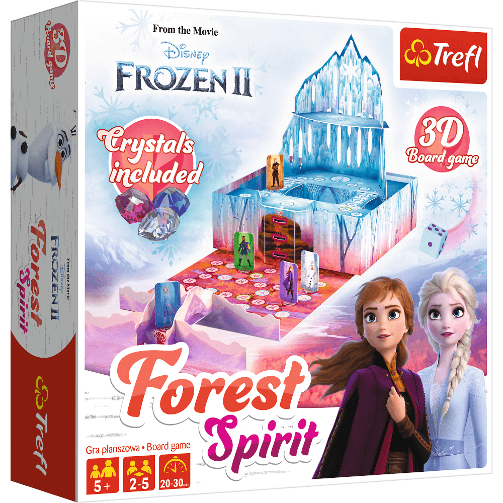Joc trefl disney frozen 2, spiritul padurii cu accesorii