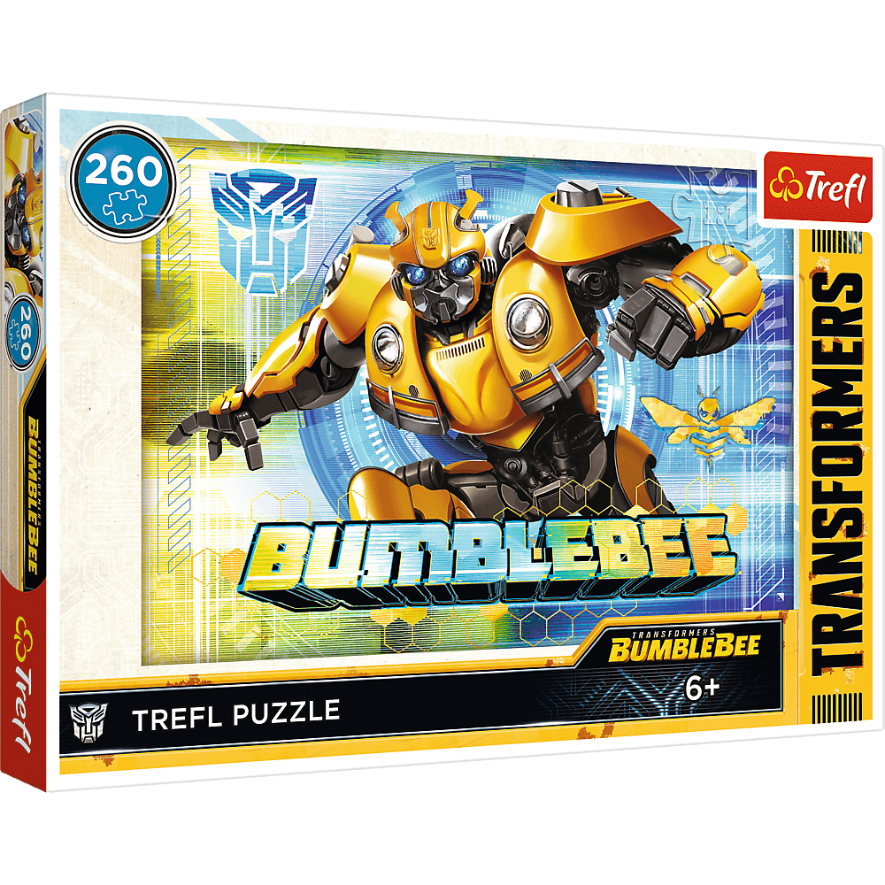 Puzzle Trefl Transformers, Bumblebee 260 piese hubners.ro