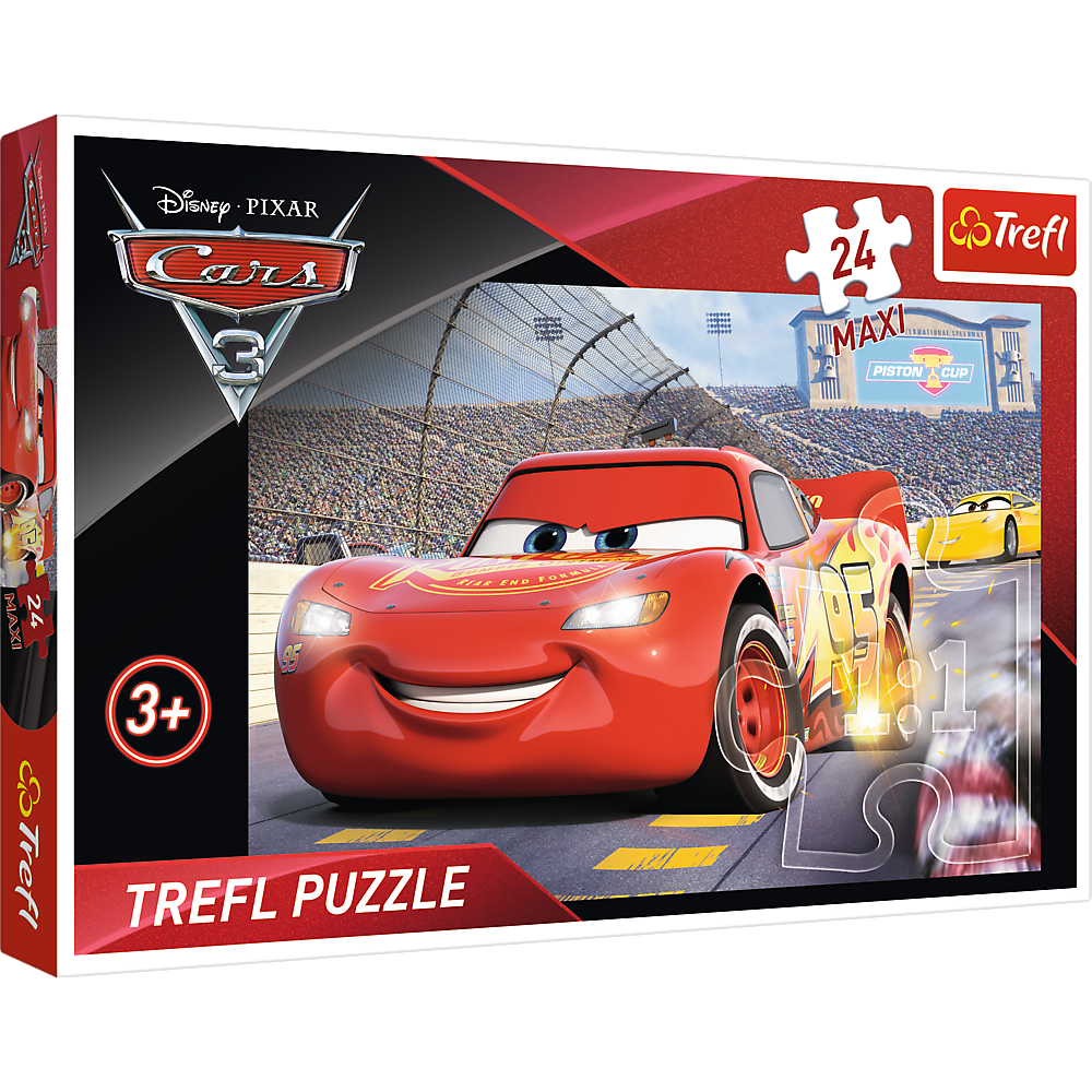 Puzzle Trefl Maxi Disney Cars, Campionul 24 piese hubners.ro