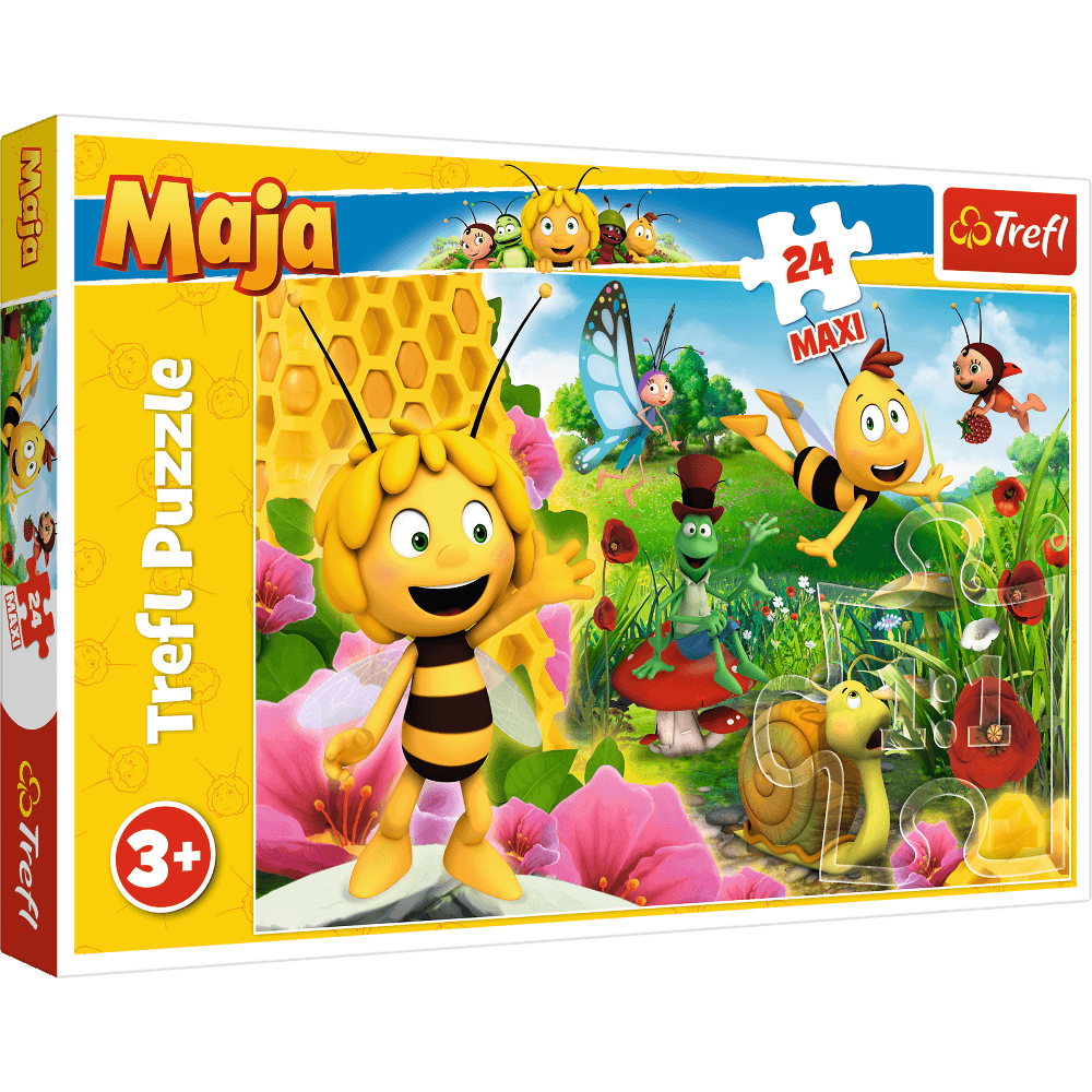 Puzzle Trefl Maxi Lumea lui Maja 24 piese hubners.ro