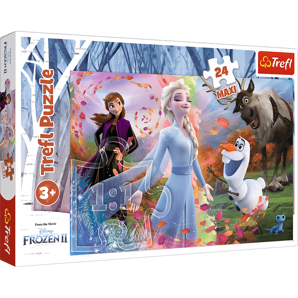 Puzzle Trefl Maxi Disney Frozen 2, In cautarea aventurii 24 piese hubners.ro
