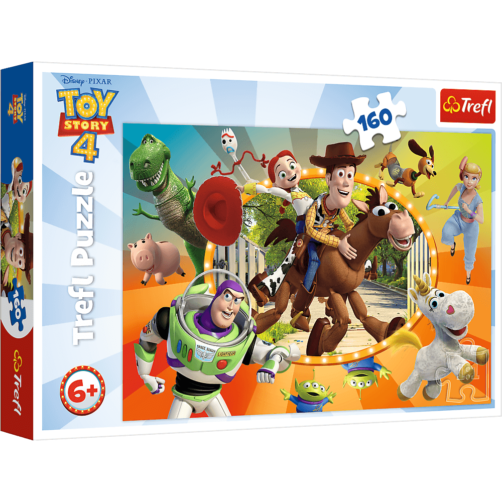 Puzzle Trefl Disney Toy Story, In lumea jucariilor 160 piese hubners.ro
