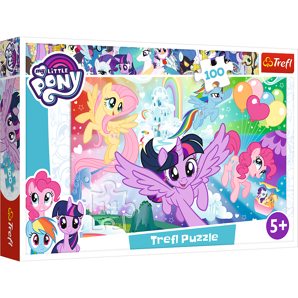 Puzzle Trefl My Little Pony, Curcubeul prieteniei 100 piese hubners.ro