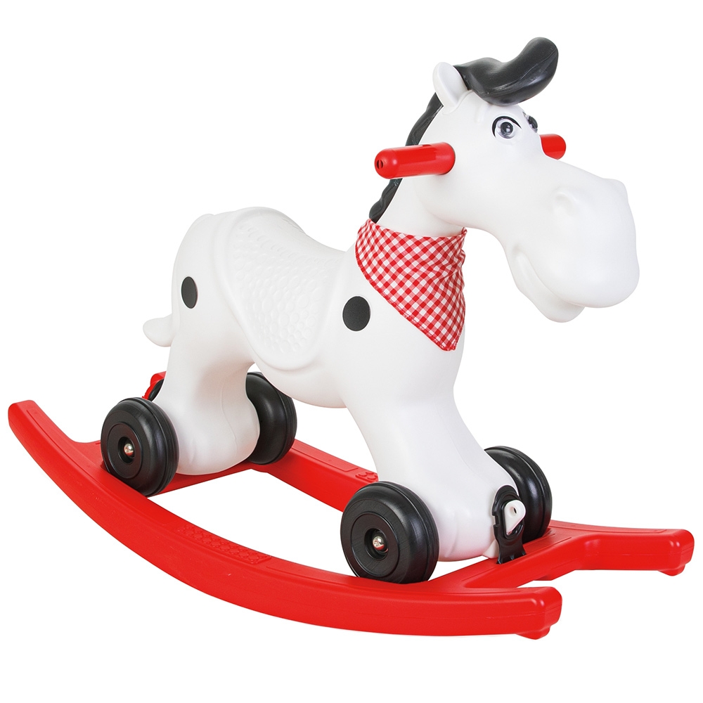 Balansoar pentru copii Pilsan Cute Horse white hubners.ro