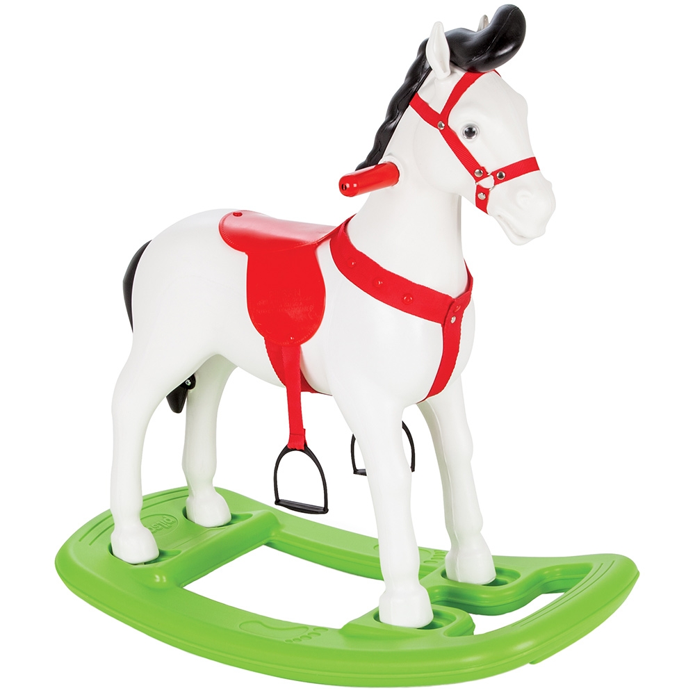 Balansoar pentru copii Pilsan Duldul Horse white hubners.ro
