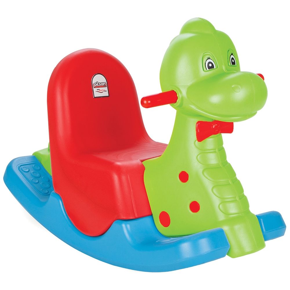 Balansoar pentru copii Pilsan Happy Dino green hubners.ro