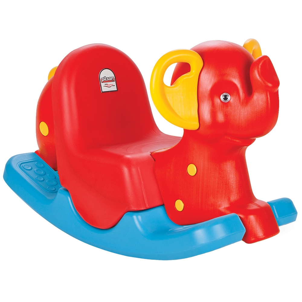 Balansoar pentru copii Pilsan Happy Elephant red hubners.ro