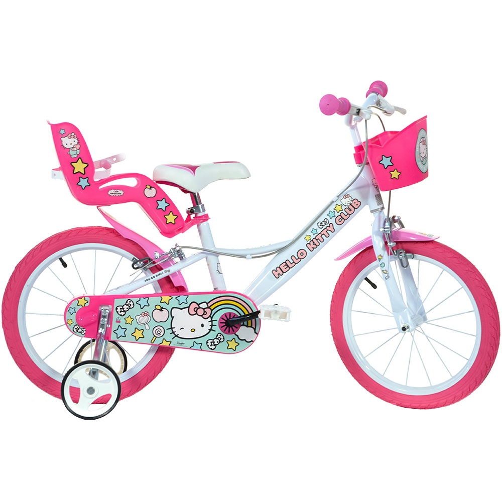 Bicicleta copii Dino Bikes 16′ Hello Kitty (16