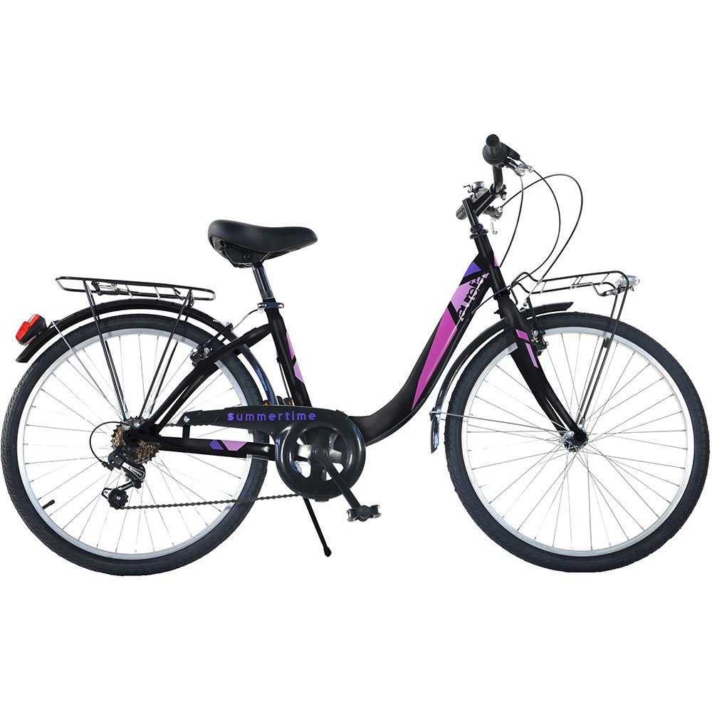 Bicicleta Dino Bikes 24′ City Summertime negru 24