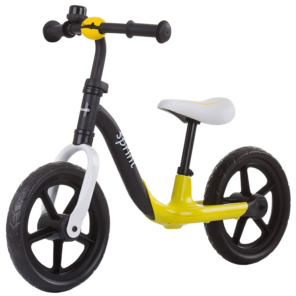 Bicicleta fara pedale Chipolino Sprint yellow Bicicleta