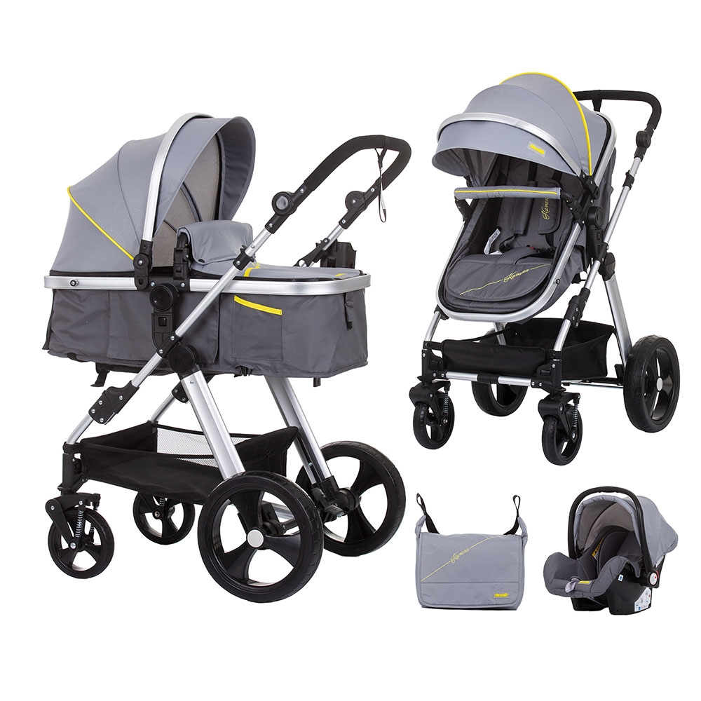 Carucior 3 In 1 Baieti 58 Carucior Chipolino Havana 3 in 1 graphite