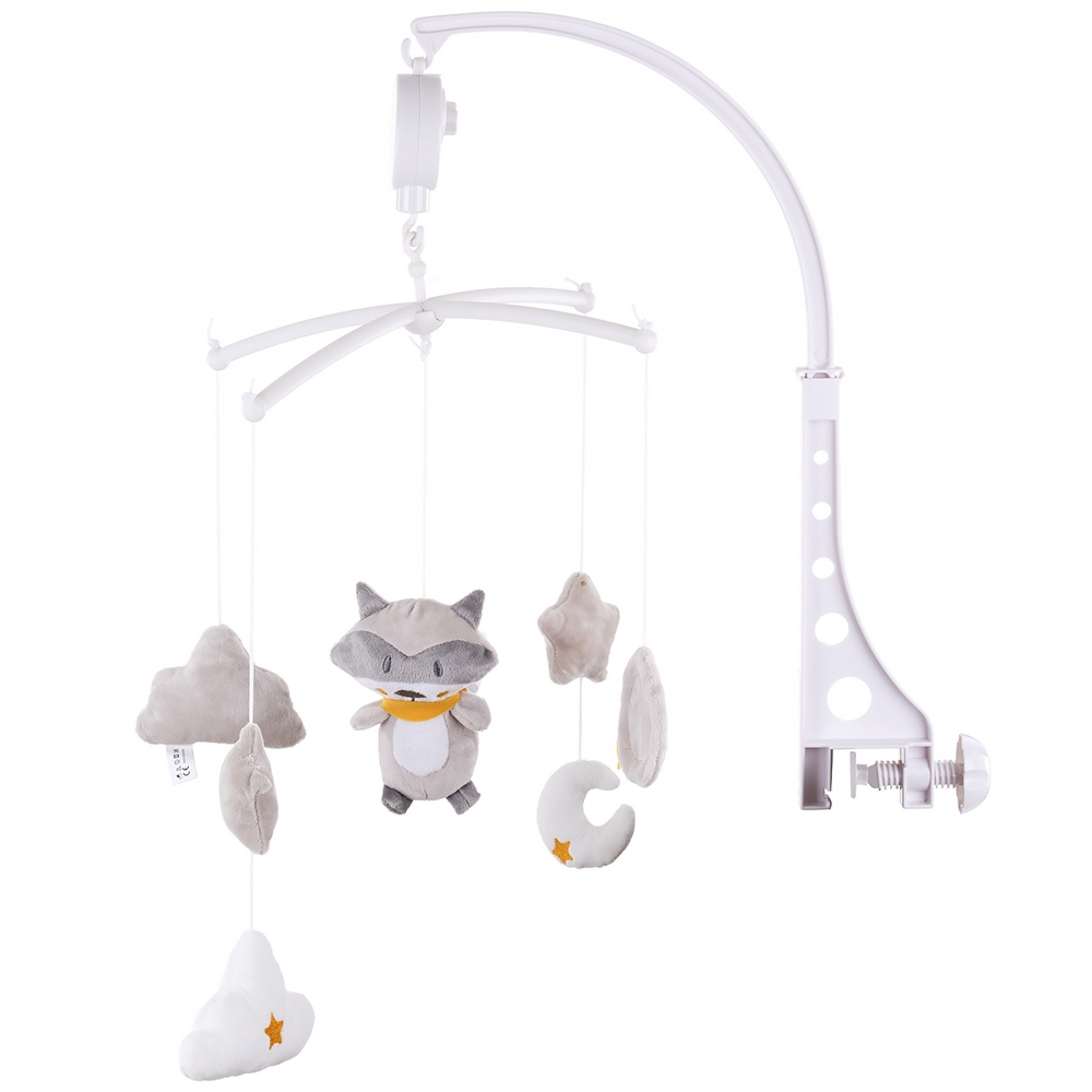 Carusel muzical pentru patut Chipolino Raccoon Carusel
