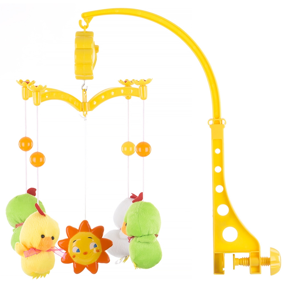 Carusel muzical pentru patut Chipolino Two green Ducks Carusel