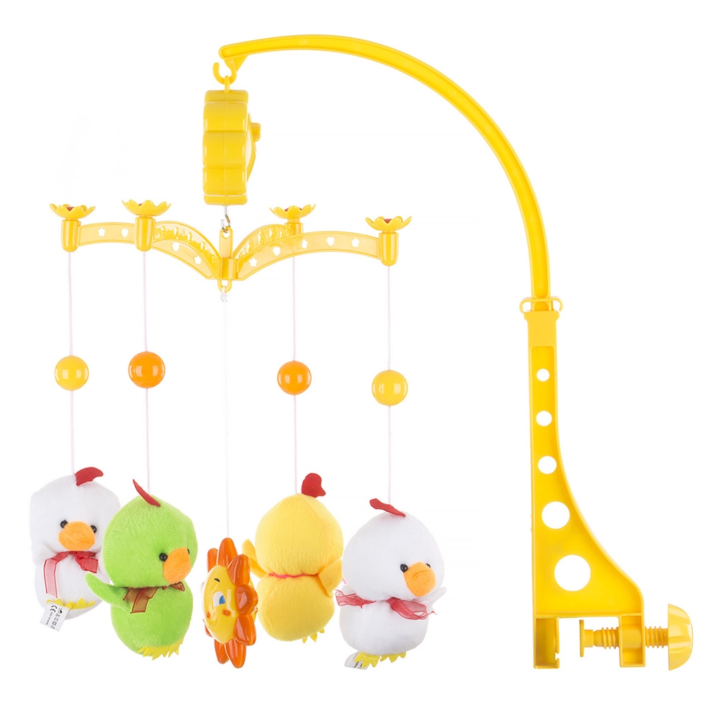 Carusel muzical pentru patut Chipolino Two white Ducks Carusel