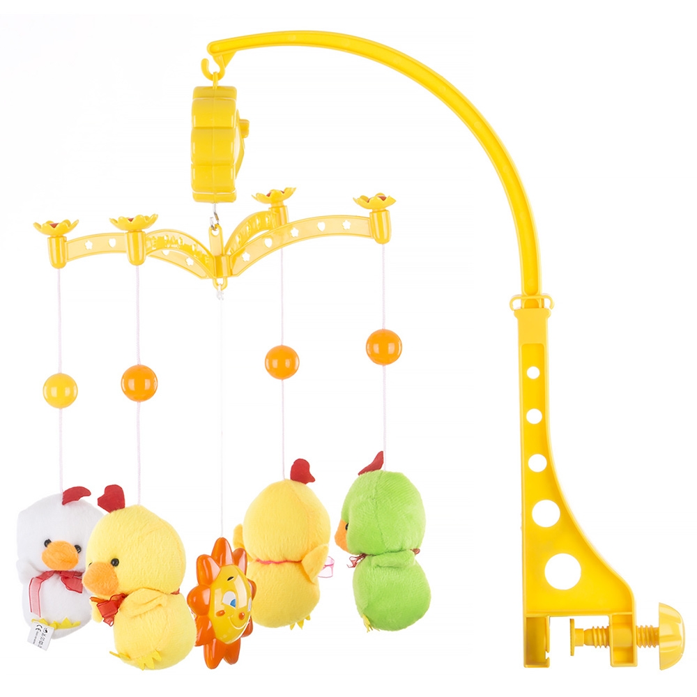 Carusel muzical pentru patut Chipolino Two yellow Ducks Carusel