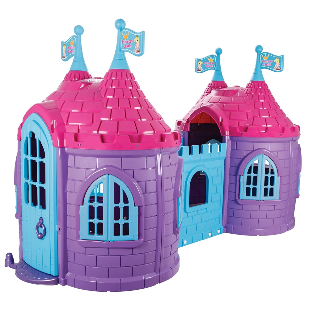Casuta pentru copii Pilsan Duble Princess Castle purple Casute si corturi copii