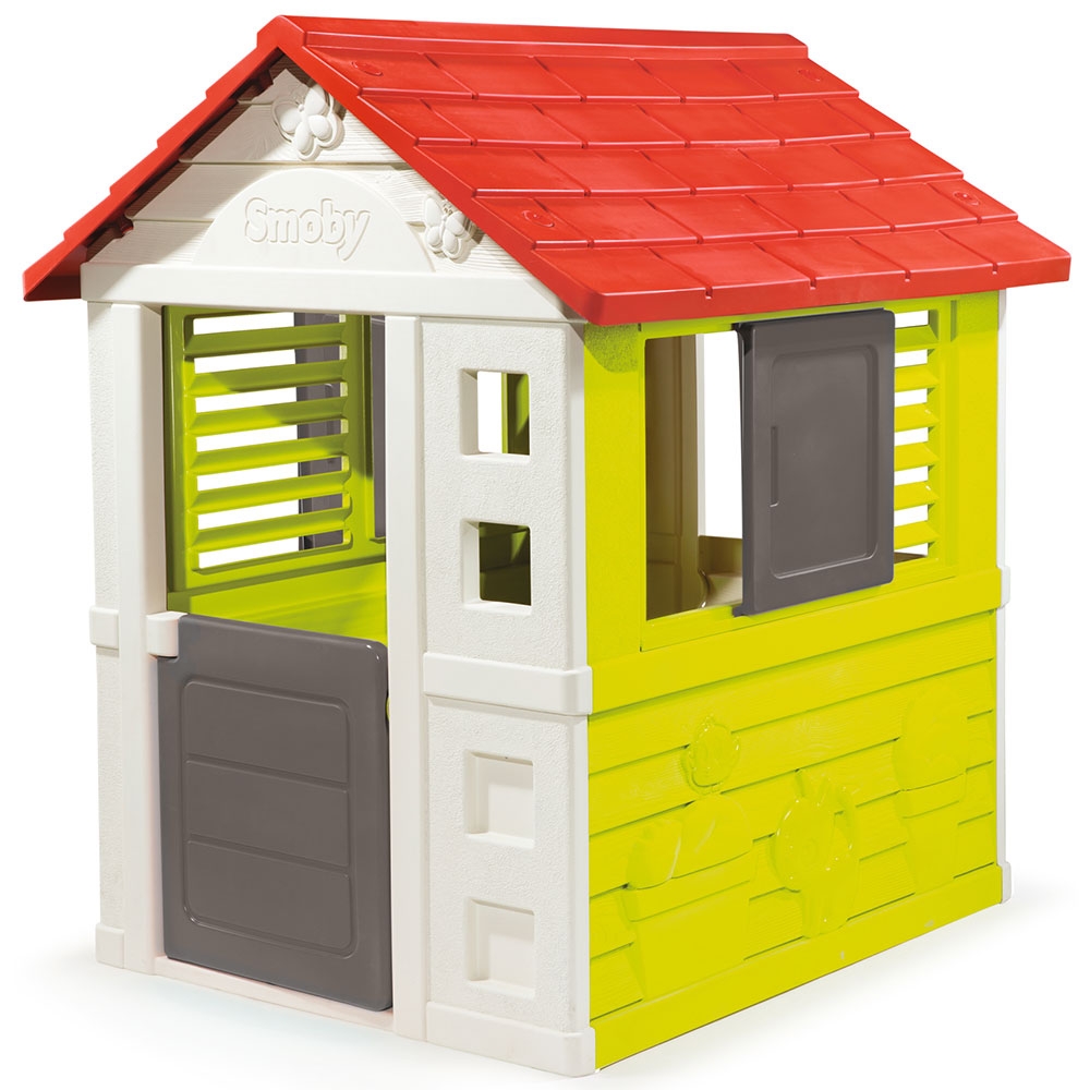 Casuta pentru copii Smoby Nature Playhouse Casute si corturi copii