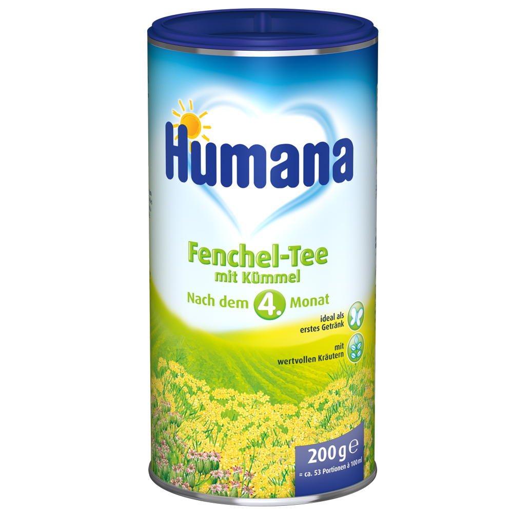 Ceai Humana de fenicul de la 4 luni 200 g hubners.ro