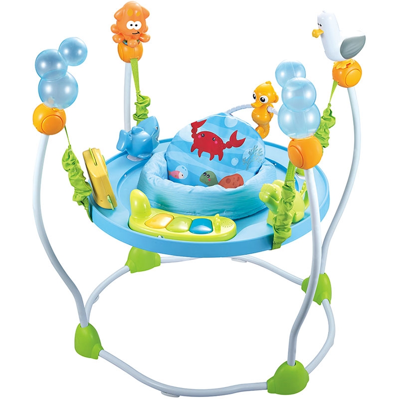 Centru de activitati Chipolino Jump&Play blue activitati