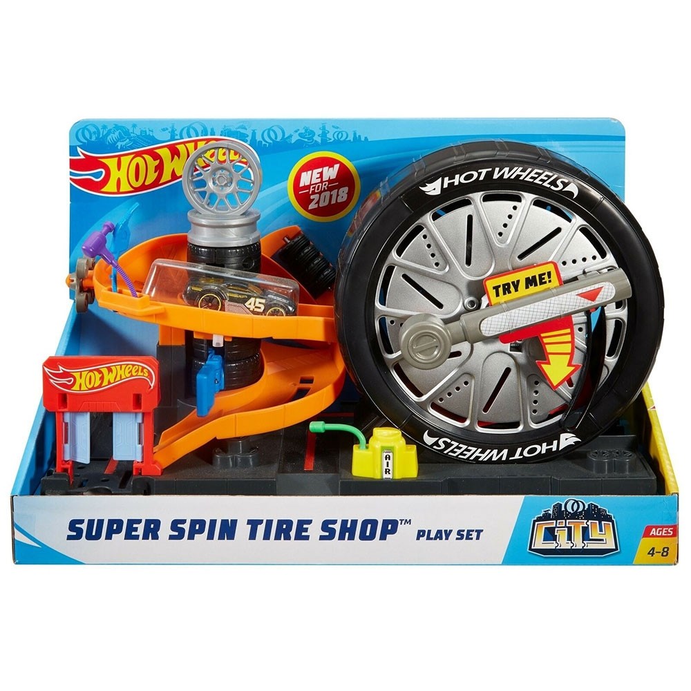 Hot wheels super deals spin tire shop