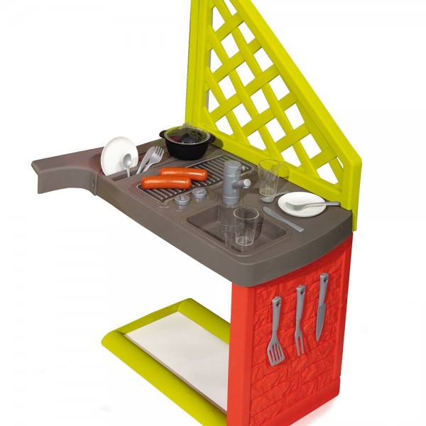 Bucatarie Smoby pentru casuta cu accesorii