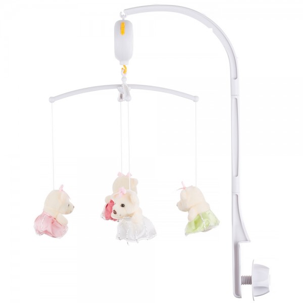 Carusel muzical pentru patut Chipolino Princess bears