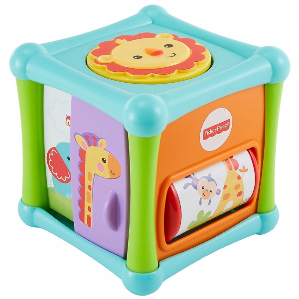 Cub cu activitati Fisher Price by Mattel Infant Animalute