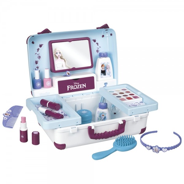 Jucarie Smoby Gentuta cosmetica Frozen Beauty Vanity cu accesorii