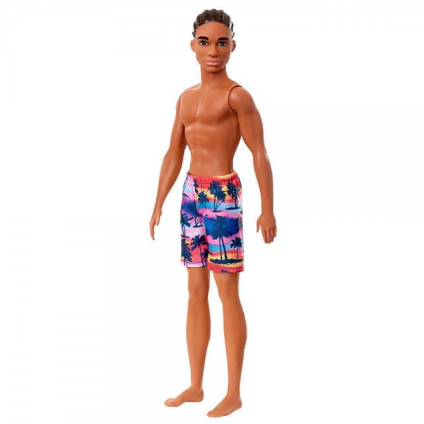 Papusa Barbie by Mattel Fashion and Beauty Ken la plaja GHW44