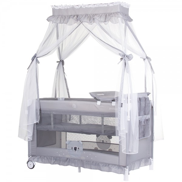Patut pliabil Chipolino Palace Koala grey