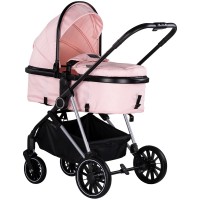 Carucior Chipolino Aura 2 in 1 pink marshmallow